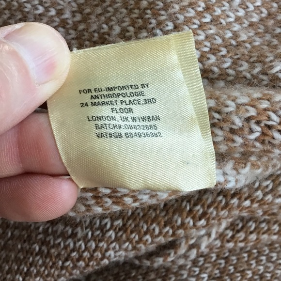 Anthropologie Akemi + Kin Fringed Intarsia Cardigan Sweater - Picture 14 of 15